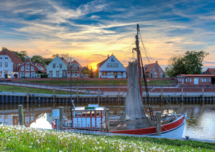 Greetsiel in der Gemeinde Krummhörn