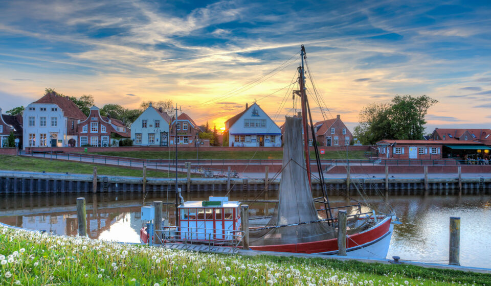 Greetsiel in der Gemeinde Krummhörn