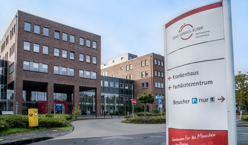 Klinische Versorgung in Ostfriesland Ubbo-Emmius-Klinik in Aurich