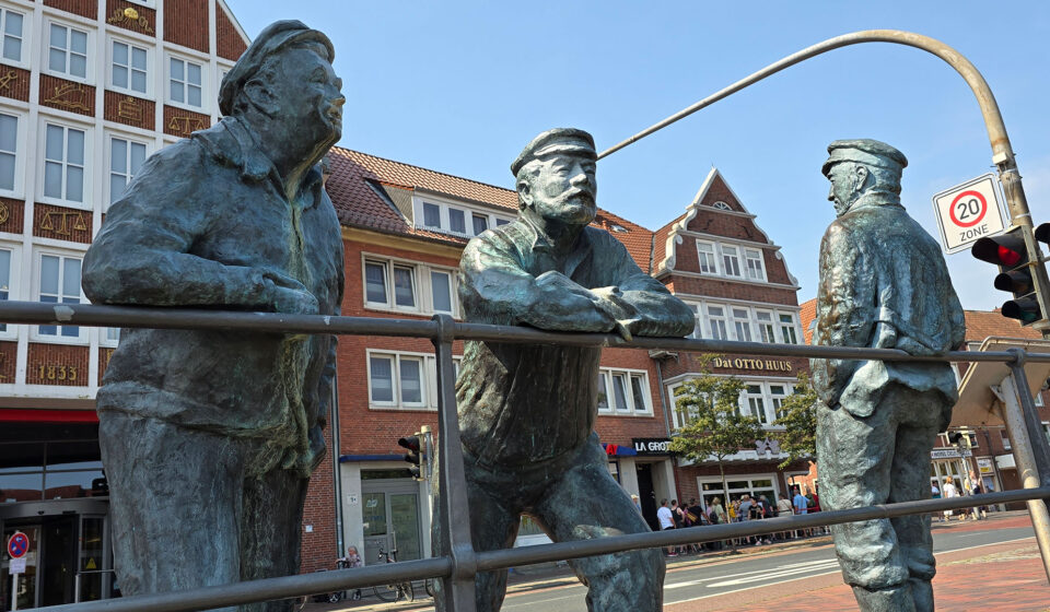 Delftspucker Delftsprucker am Ratsdelft der Stadt Emden