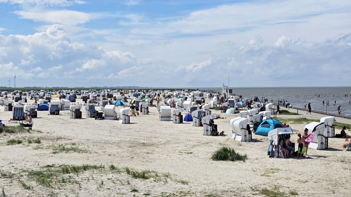 Strand von Harlesiel