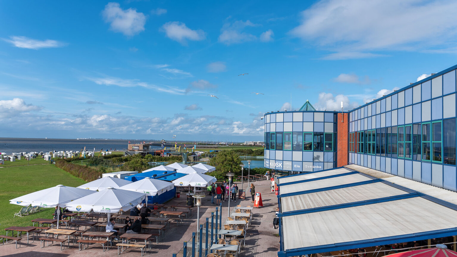 Elegantes Norddeich Parken Tagesgaste Bild