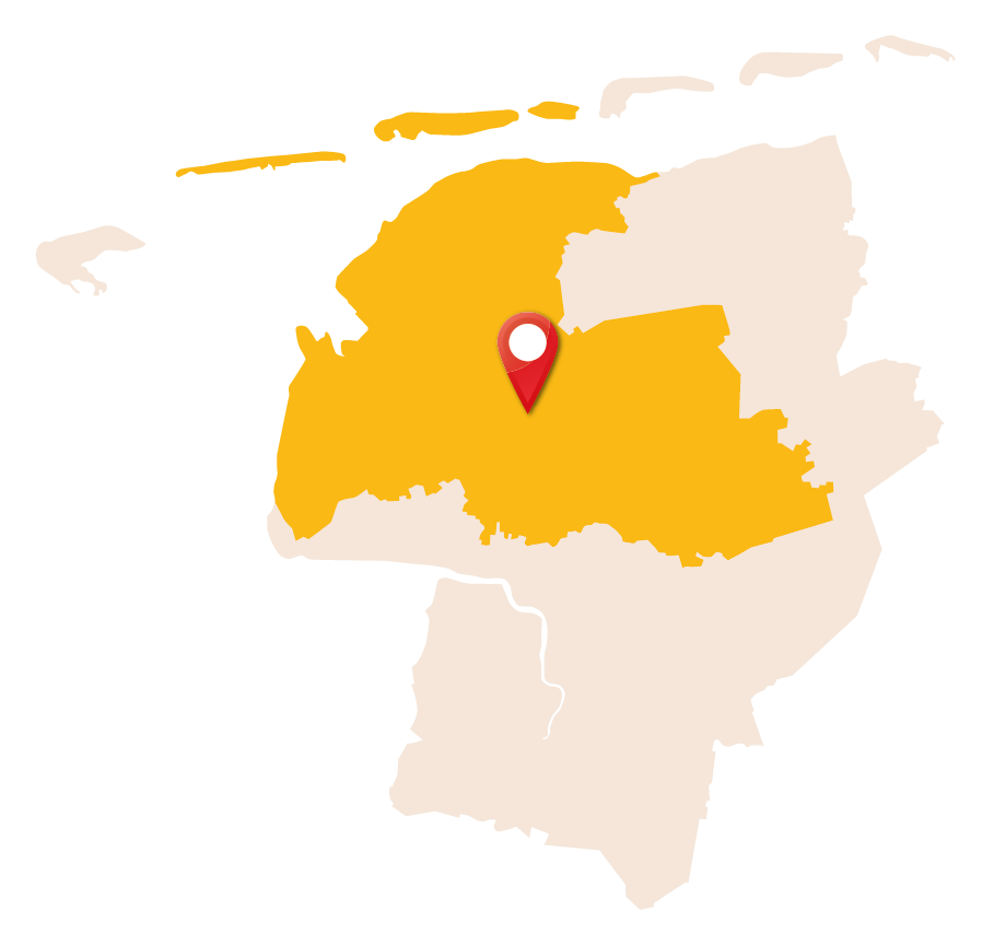 Karte Landkreis Aurich
