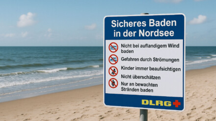 Sicheres Baden in der Nordsee