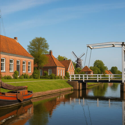 Fehngebiete in Ostfriesland